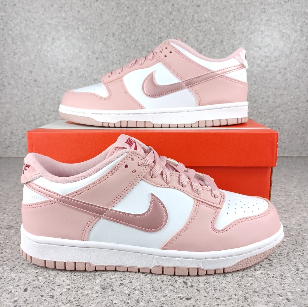 Nike Dunk Low Pink Velvet Sneakers